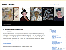Tablet Screenshot of monica-ferris.com